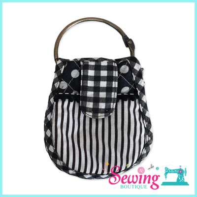 COPPER COLLAR BAG - BAG/J19 BLACK